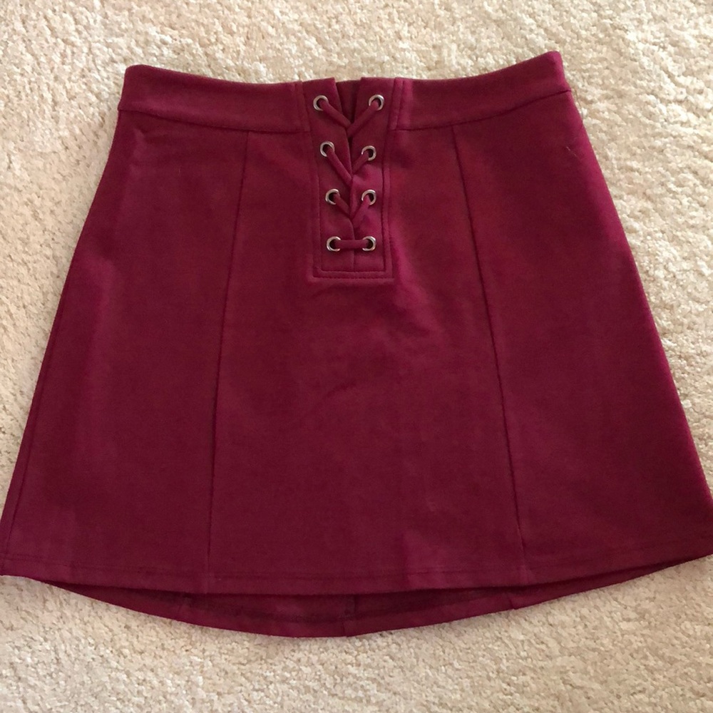 Never worn red skirt